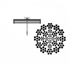 Overhead Crane Rope 24x7 Non-rotating