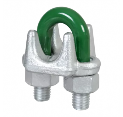 Green Pin Wire Rope Clamps