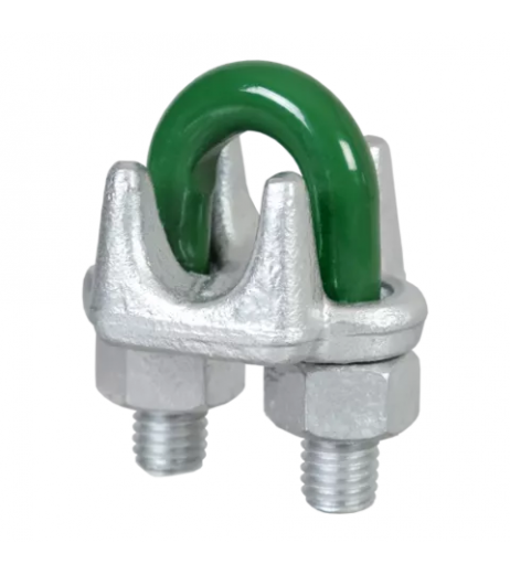 Green Pin Wire Rope Clamps