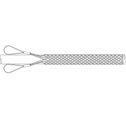 Lace Up Cable Sock