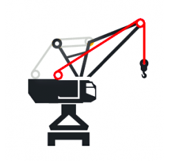 Harbour and Ship Crane Hoist Ropes