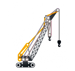 Lattice Boom Crane Boom Ropes