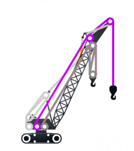 Lattice Boom Crane Hoist Ropes