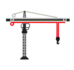 Tower Crane Hoist Ropes