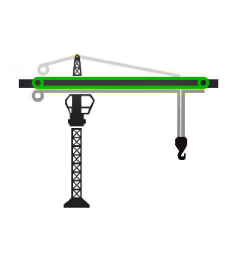 Tower Crane Trolley and Boom Rope