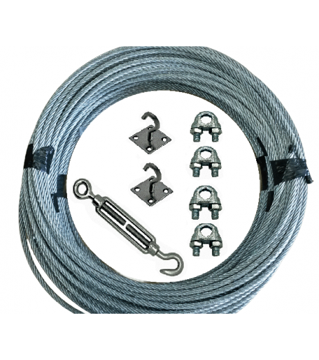 Galvanised Catenary Wire Kit