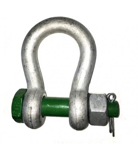 Safety Bolt Alloy Bow Shackle