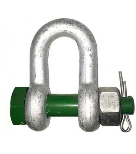 Safety Bolt Alloy Dee Shackle