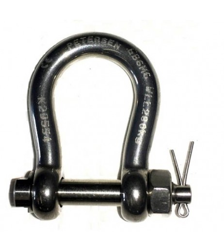 Stainless Steel Bow Shackle – Safety Bolt