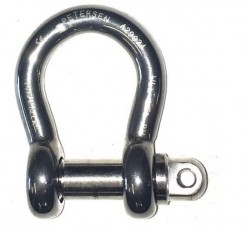 Stainless Steel Bow Shackle Screw Pin