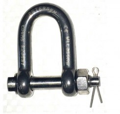 Stainless Steel Dee Shackle – Safety Bolt