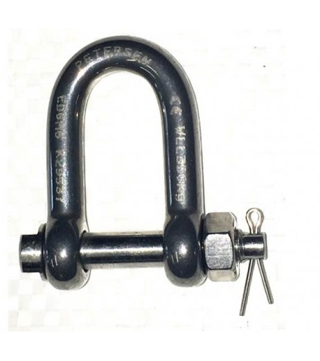 Stainless Steel Dee Shackle – Safety Bolt