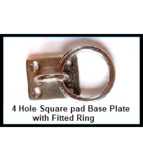 Four Hole Eye Plate With Ring