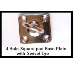 Four Hole Swivel Eye Plate