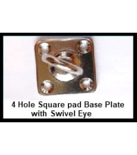Four Hole Swivel Eye Plate