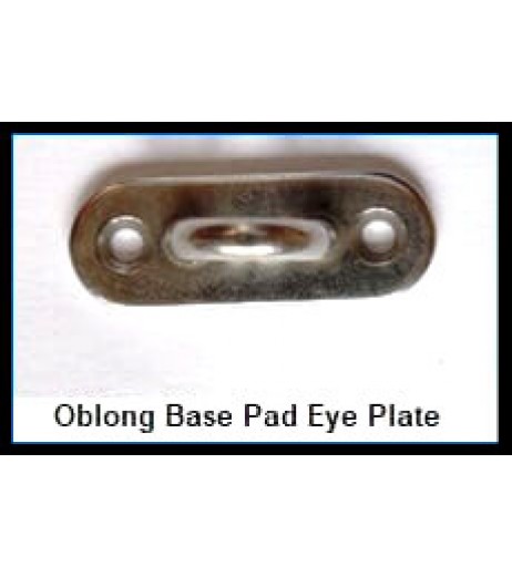 Oblong Base Pad Eye Plates