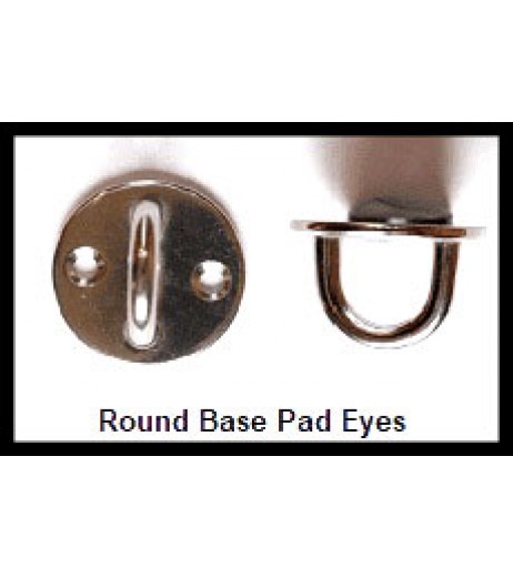 Round Base Pad Eyes