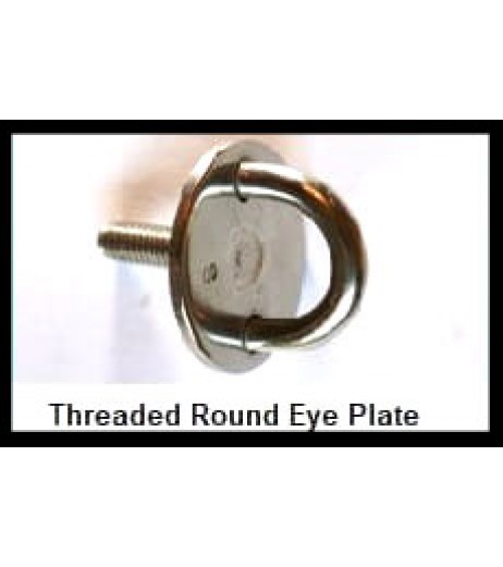 Threaded Round Eye Plate