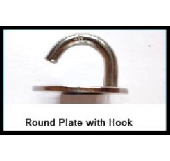 Round Base Plate With Hook