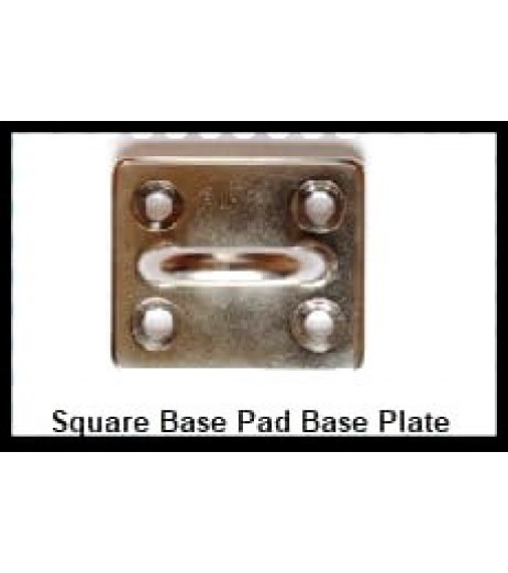 Square Base Pad Eye Plates