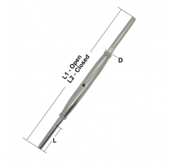 Stainless Rigging Screw – Swage /swage