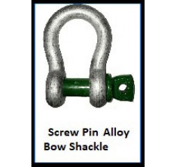 Screw Pin Alloy Bow Shackle