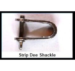 Stainless Steel Strip Dee Shackle