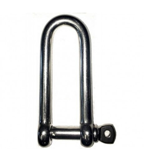 Stainless Steel Long D Shackle