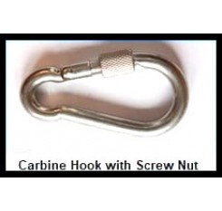 Carbine Hook with Screw Nut