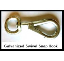 Swivel Hook – Galvanized 