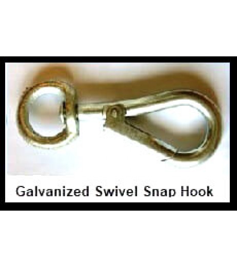 Swivel Hook – Galvanized 