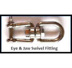 Eye-Jaw Swivel Fitting