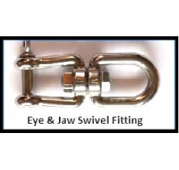 Eye-Jaw Swivel Fitting