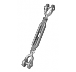 Turnbuckle with Jaw & Jaw – US Style – Galvanised