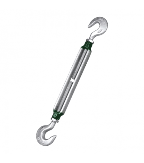 Green Pin Turnbuckle with Hook & Hook