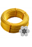 6 x 19 Plastic Coated Wire Rope