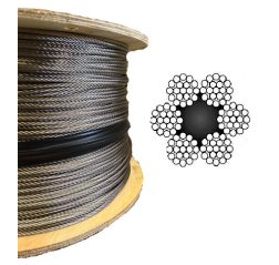 6x19 Fibre Core Galvanized Steel Wire Rope