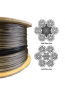 6x36 Galvanized Steel Rope Wire or Fibre Core