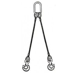 Wire Rope Double Leg Slings