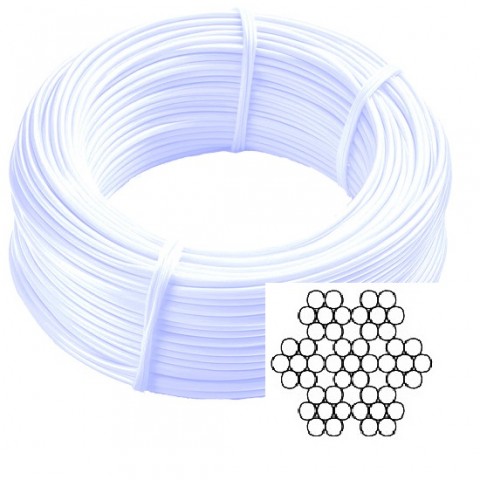 7x7 Plastic Coated Wire Rope