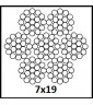 6mm 7x19 Stainless Steel Wire Rope 