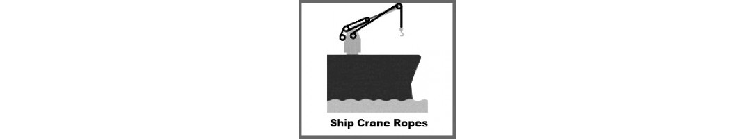 Ship Crane Rope