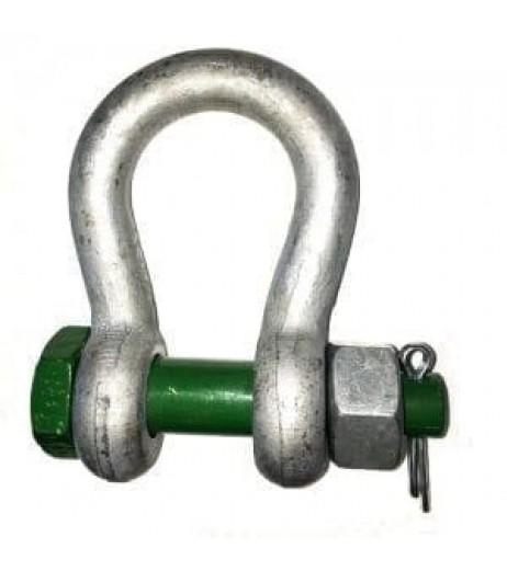 Safety Bolt Alloy Bow Shackle