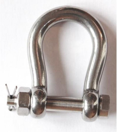 Stainless Steel Bow Shackle – Safety Bolt