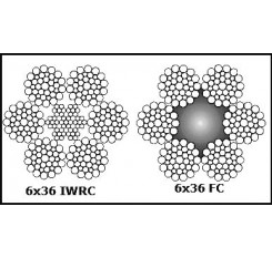 10mm 6x36 Stainless Steel Wire Rope