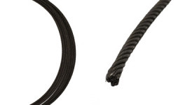 Attache cable plat 3mm galva