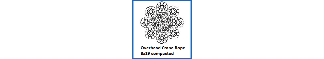 Overhead Crane Rope 8x19 Construction Overhead Crane Rope 8x19 Construction
