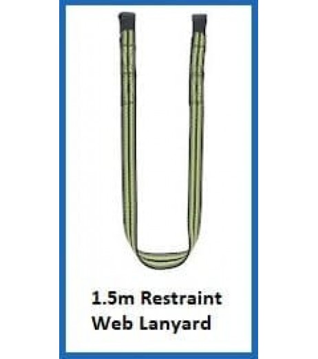 1.5m Restraint Webbing Lanyard