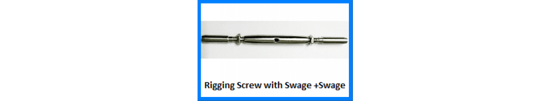 Rigging Screw – Swage /swage Rigging Screw – Swage /swage