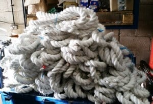 40mm polyprop rope slings